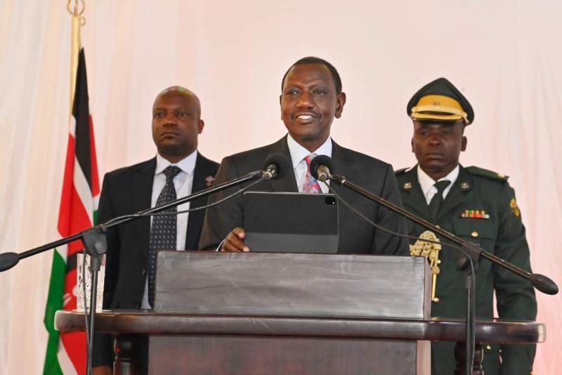 File image of President William Ruto.